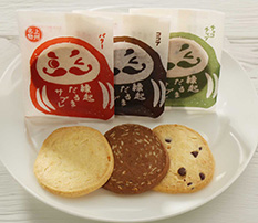 縁起だるまサブレ